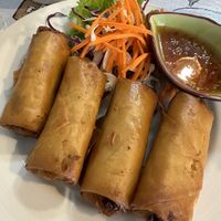 Spring rolls - so good so crispy!!  at Nana Kitchens - ครัวานา in Koh Samui