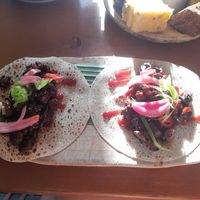 Porto bello rendang at Restaurant West in Utrecht