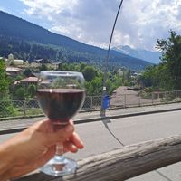  at Lushnu Qor Restaurant Beer Garden in Mestia