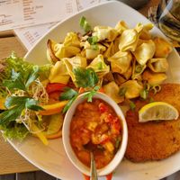 Veganes Knusperschnitzel at Seaside 26 in Friedrichskoog