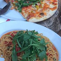 vegane Pasta, vegetarische Pizza  at L'Osteria in Karlsruhe