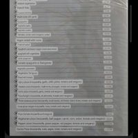 Translated menu at Es Cactus in Menorca