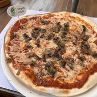 Pizza Funghi   at Es Cactus in Menorca