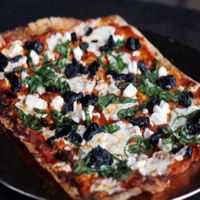 Casablanca Pizza at Boheme Cafe and Bar in Houston