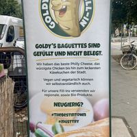 Outside  at Bibis Baguettes & Burger in Frankfurt