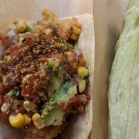 Beer battered cauliflower (the best of the 4) at Velvet Taco - Congress Ave in Austin