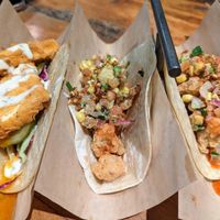 Tofu and cauliflower. at Velvet Taco - Rock Rose Ave in Austin