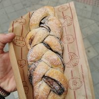 Chocolate pastry at La Revuelta in Granada