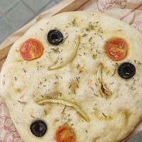 Focaccia at La Revuelta in Granada