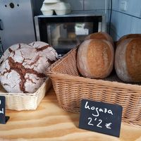White and rye bread at La Revuelta in Granada