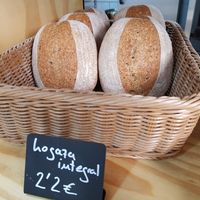 Whole grain bread at La Revuelta in Granada