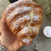 Crema filled croissant pastry   at La Revuelta in Granada