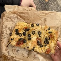 Literalmente la mejor focaccia   at La Revuelta in Granada