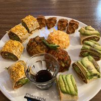 Mixed meze at CHI Koefte - Markthalle in Basel