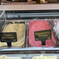 Vegan choices   at Aunty Betty's in Stonehaven