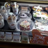 Vegan blueberry cheesecake at AUH - Brioche Doree - T1 in Abu Dhabi