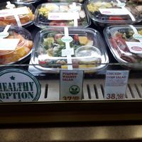 Vegan salad at AUH - Brioche Doree - T1 in Abu Dhabi