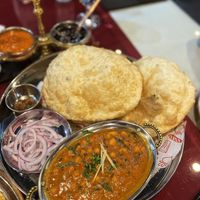 Chole Bhature. Highly recommend! at Indian Mehak Restaurant & Bar in Yerevan