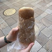 Chimney cake  at Fitzkey Chimney Cake in Budapest