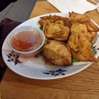 Crab rangoon at Sipz Fusion Cafe - North Park in San Diego