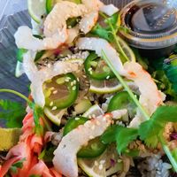 San Diego Sunshine Roll at Sipz Fusion Cafe - North Park in San Diego