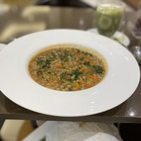Mediterranean soup  at Café Bateel - Mall of Emirates in Dubai