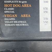 the only vegan options   at Smile Gyros in Pefkochori