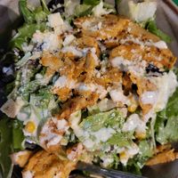 Ceasars salad at Athens Vegan Burgers in Athens