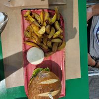 Porcini at Athens Vegan Burgers in Athens