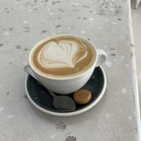 Oatmilk Latte  at The Daily Grind in Gaborone