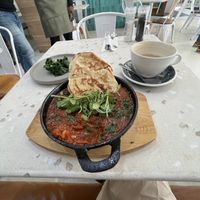 Vegan red shakshuka (specify no feta or egg)  at The Daily Grind in Gaborone