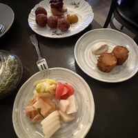 Tasting menu  at Folke in Vancouver