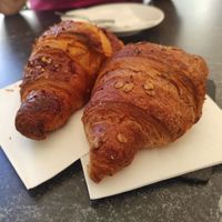 Vegan croissants at T-Bakery in Bergamo