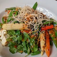 Tofu Pad Thai (v spicy) at Little Manor in Warrington