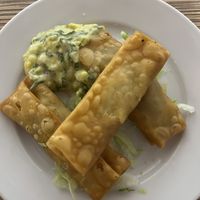 Tequeños   at Loving Hut Lince in Lima