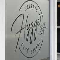 Fensterscheibe  at Café Hygge37 in Malchow