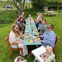 High tea time!  at Vakantieboerderij Huize Nuis in Noordbeemster