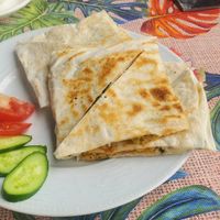Safak special with spinach at Cafe Şafak in Nevsehir