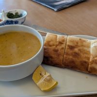 Lentil soup at Cafe Şafak in Nevsehir