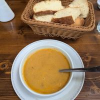 Lentil soup at Cafe Şafak in Nevsehir