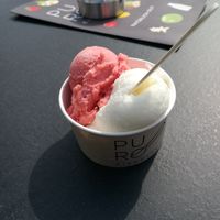 Erdbeere & Zitrone at Eis Rialto in Bisingen