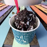 veganer Schokobecher  at Eis Rialto in Bisingen