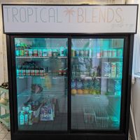 Fridge at Tropical Blends in Belleville