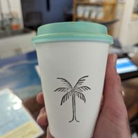 Great logo at Tropical Blends in Belleville