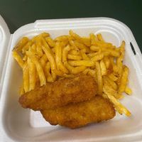 Greasy fries and nuggets. Nuggets tasted freezer burned, stomach virus  at Mr. Veg'n in Houston