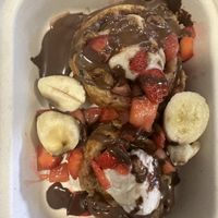 Mini waffles - delicious  at BARE Blends in Latham