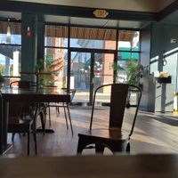 Interior and exit at BARE Blends in Latham