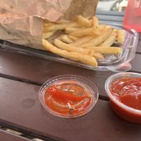 Fries  at Maoz in Delray Beach