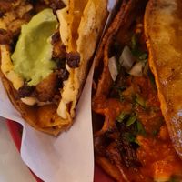 Quesataco and Birria Taco at Tacongo in Tijuana