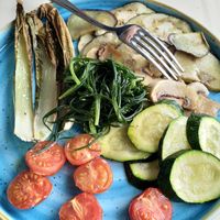 Verdure al forno at Ristorante Burro & Alici in Mondolfo